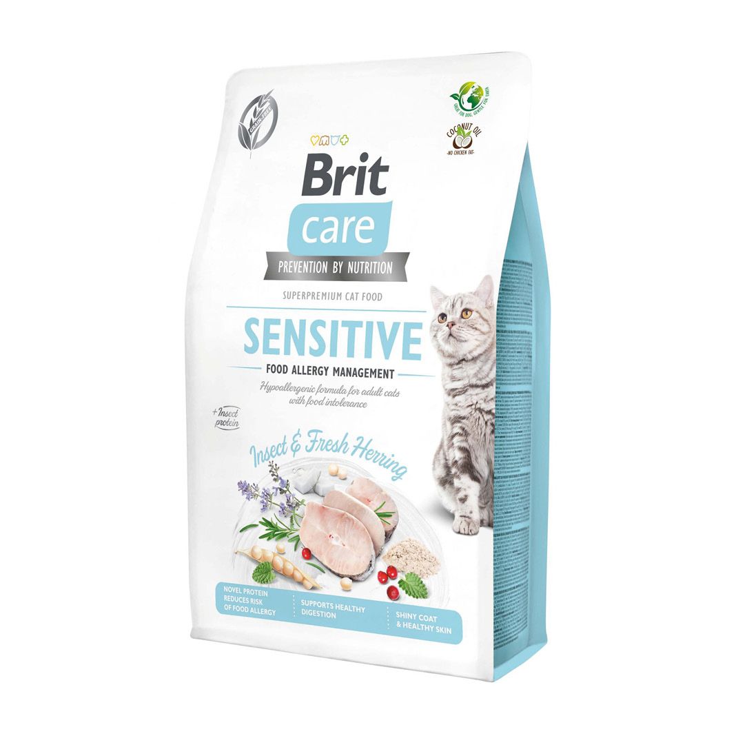 Brit Care - Cat - Getreidefrei - Sensitiv - Futterallergien Management | 2 kg
