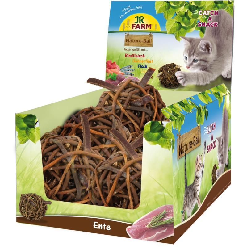 JR FARM Cat Nature-Ball Ente | 15 g