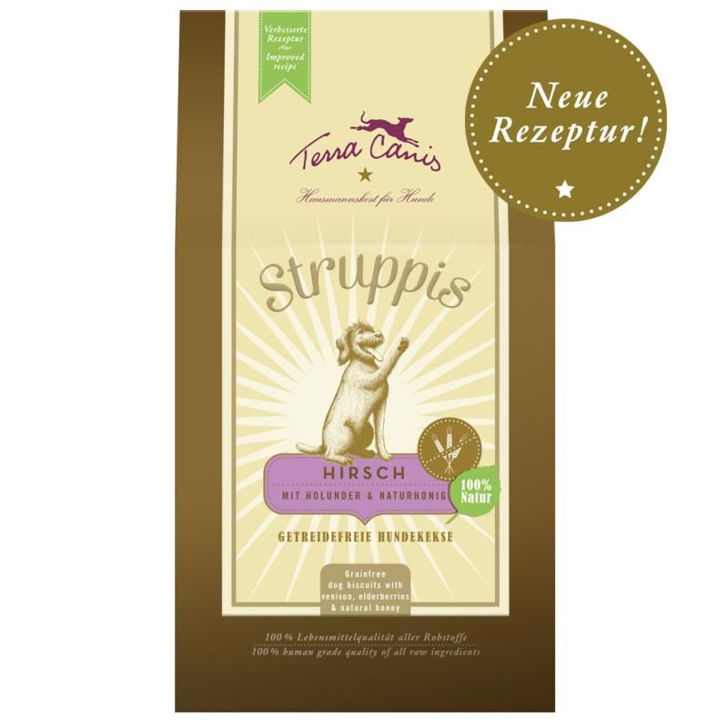 Terra Canis Struppis Hirsch mit Holunder+Naturhonig | 375 g