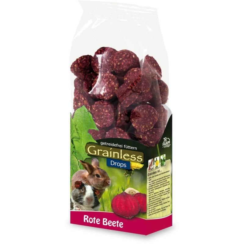 JR Farm Grainless Drops Rote Beete | 8 x 140 g