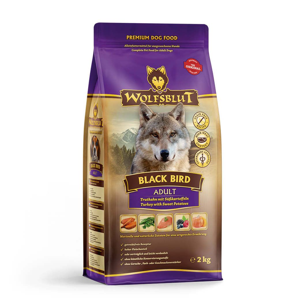 Wolfsblut Black Bird Adult - Truthahn & Süßkartoffel | 2 kg