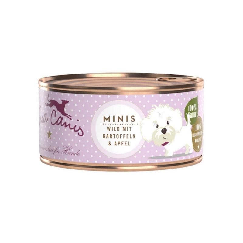 Terra Canis MINIS - Wild mit Kartoffel & Apfel getreidefrei | 18 x 100 g
