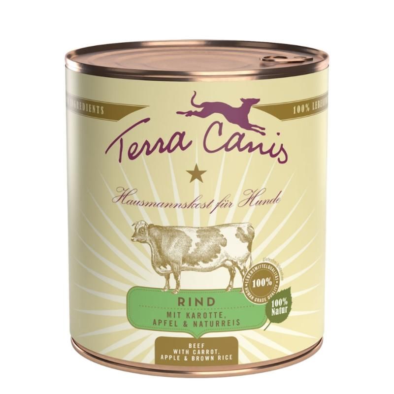 Terra Canis Classic - Lachs mit Hirse, Pfirsich & Kräutern | 6 x 800 g