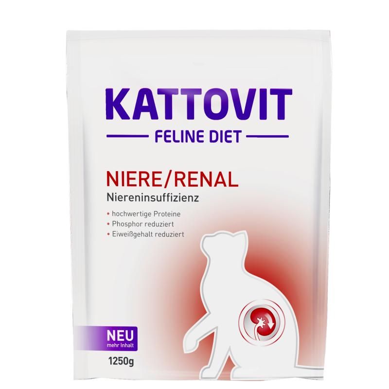 Kattovit Feline Diet Niere/Renal | 1,25 kg