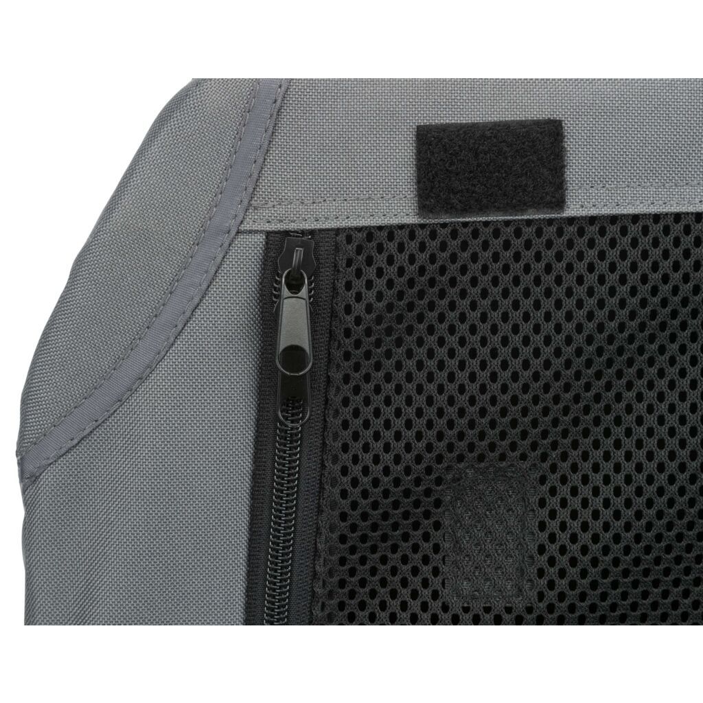 TRIXIE Hundebox Easy, grau | XS–S: 50 x 33 x 36 cm