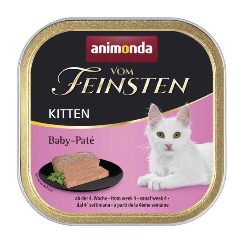 animonda Vom Feinsten - Schale - Kitten - Baby-Paté | 32 x 100 g