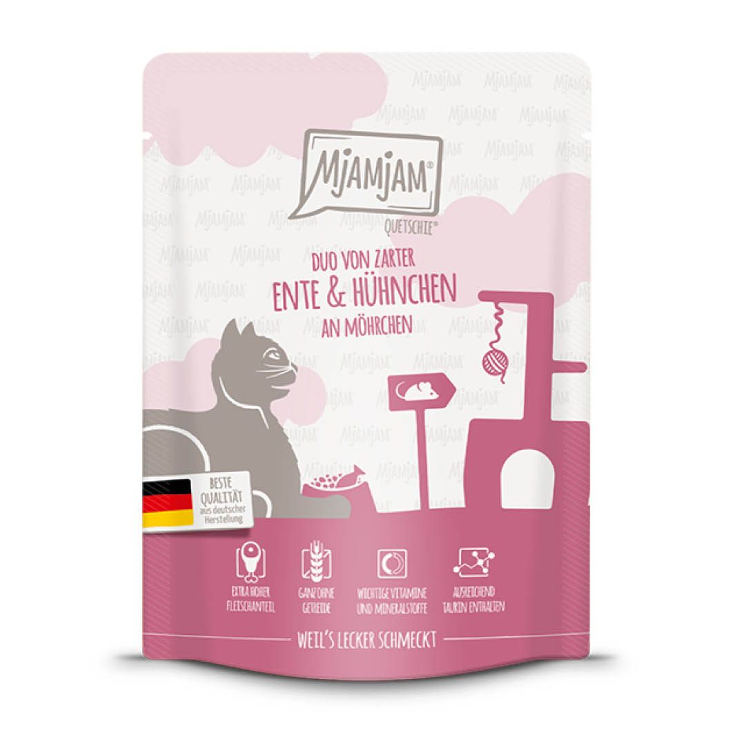 MjAMjAM Cat - Leckere Mahlzeiten - Quetschies