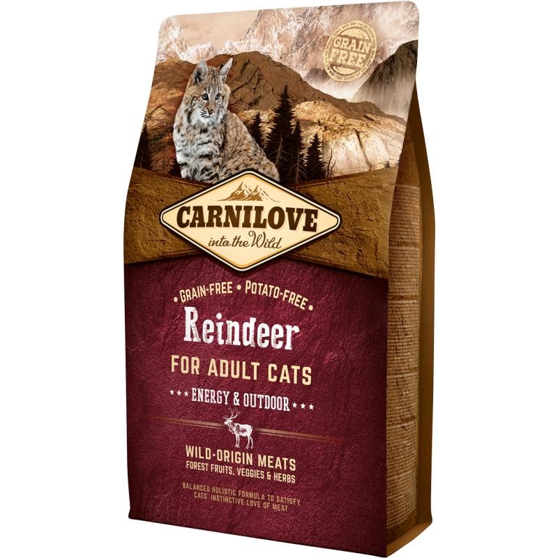 Carnilove Cat Adult - Rentier - Energy & Outdoor | 2 kg