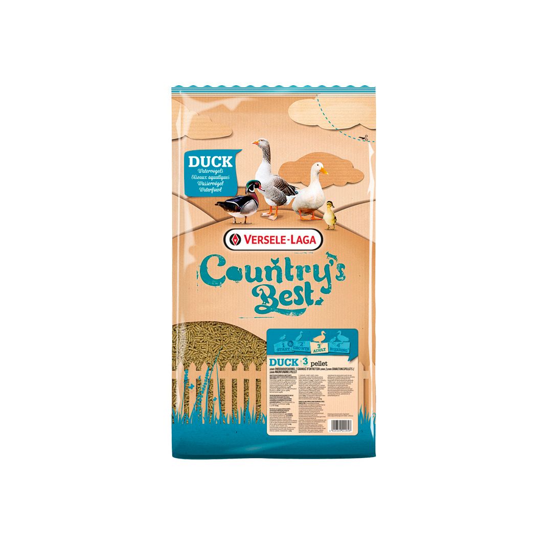 Versele Laga Country's Best Duck 3 Pellet - für Wasservögel | 5 kg
