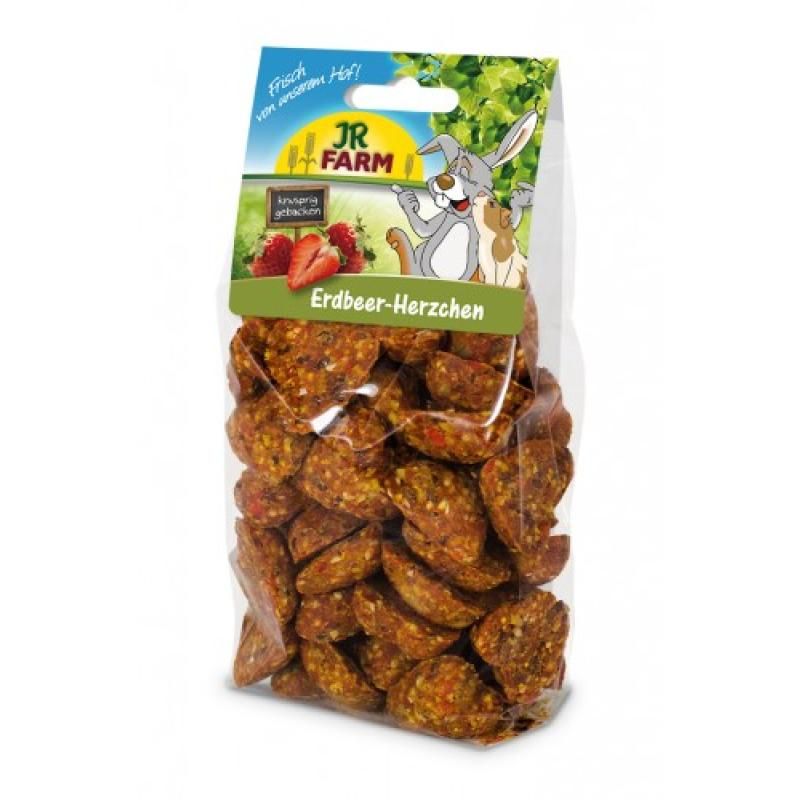 JR Farm Erdbeer-Herzchen | 4 x 150 g