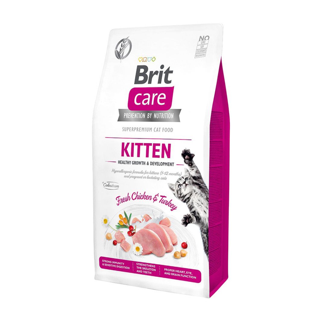 Brit Care - Cat - Getreidefrei - Kätzchen - Gesundes Wachstum & Entwicklung | 7 kg