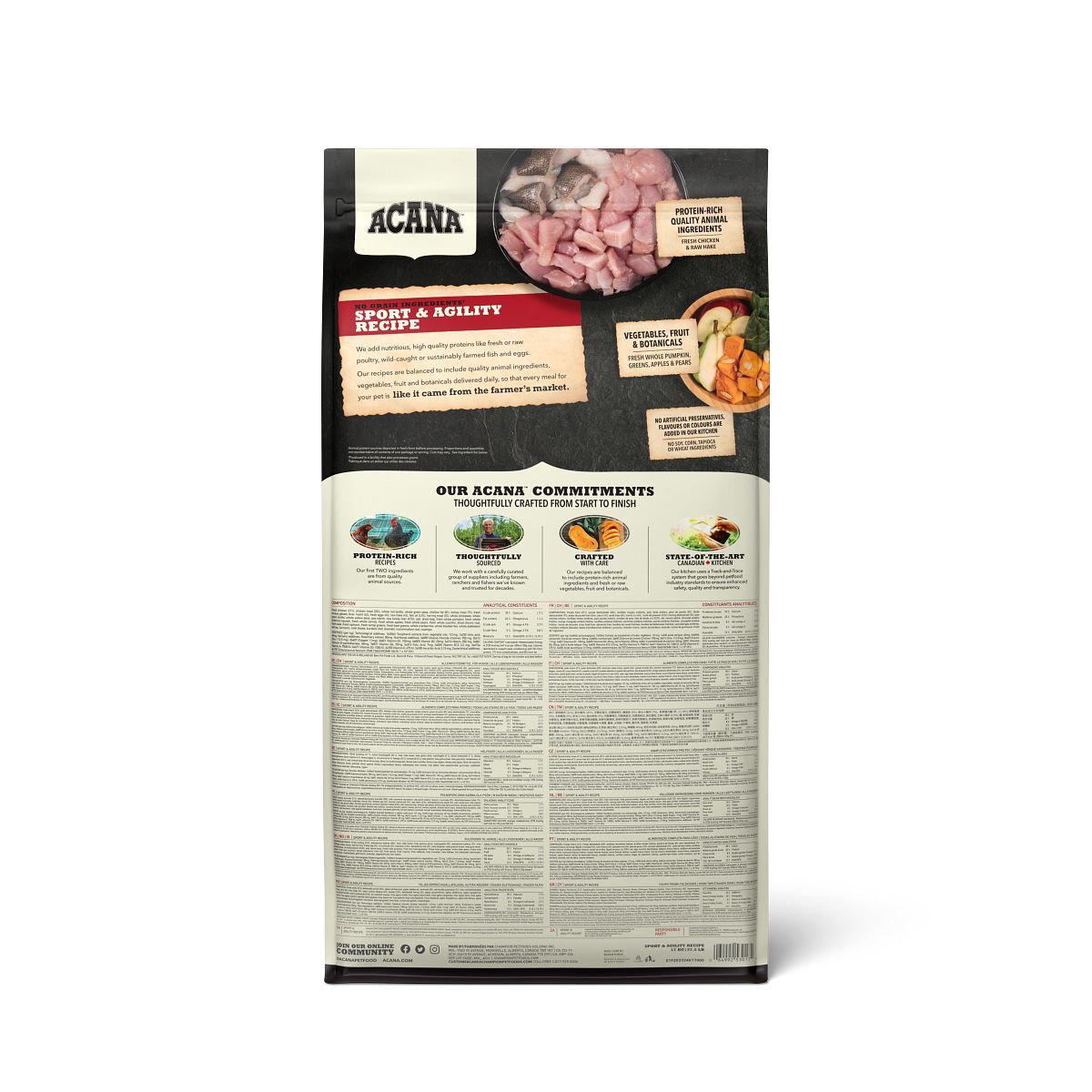 Acana Dog Sport & Agility Recipe | 17 kg