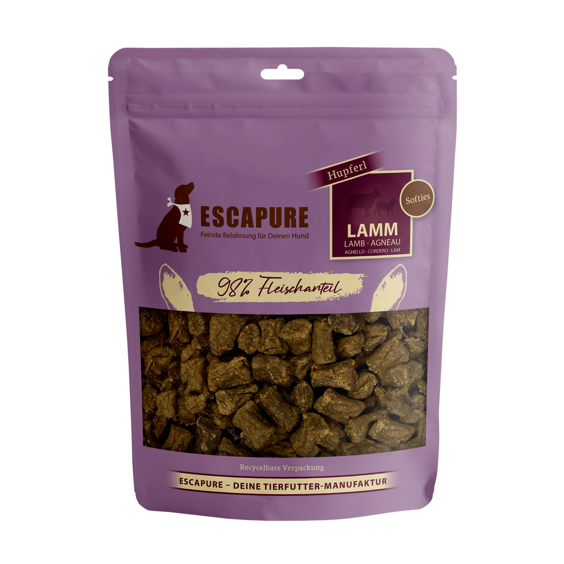 Escapure Hupferl Softies Lamm | 150 g