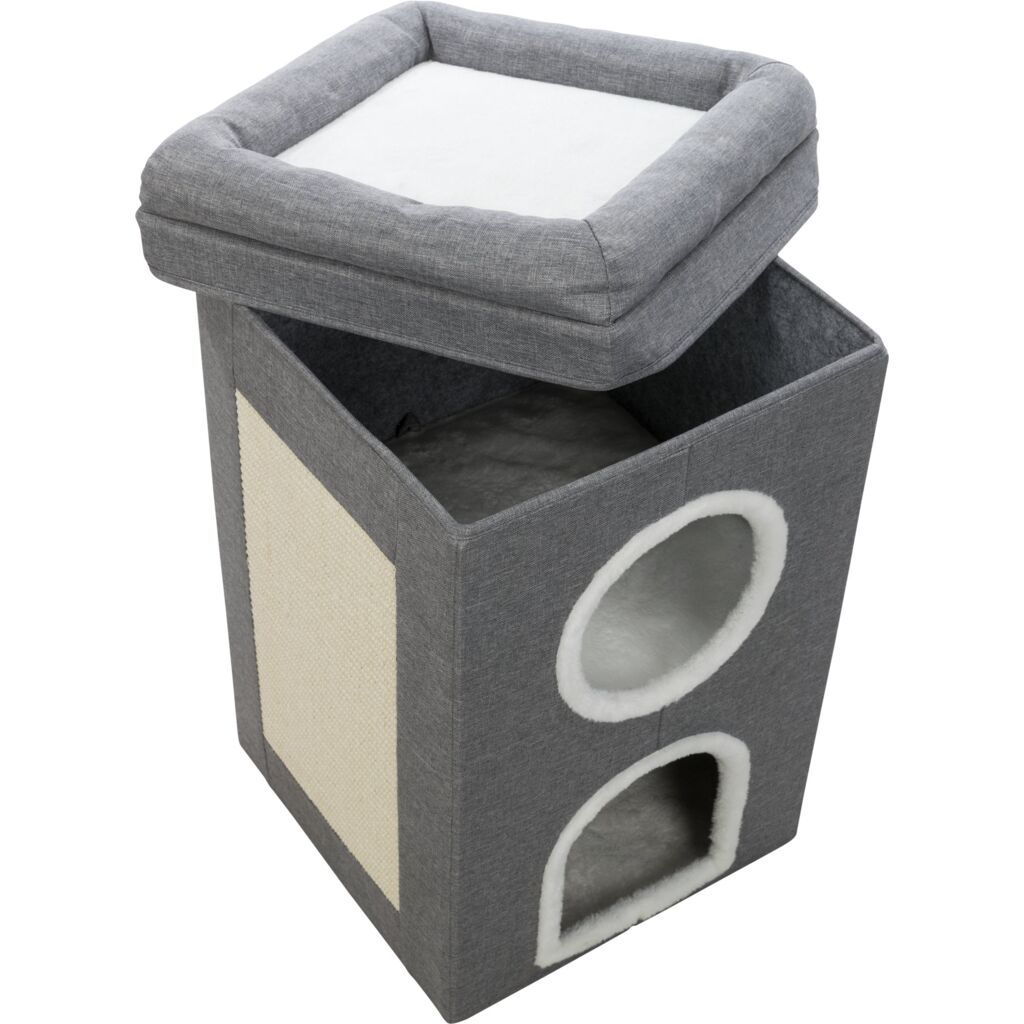 TRIXIE Cat Tower Saul, grau | 64 cm