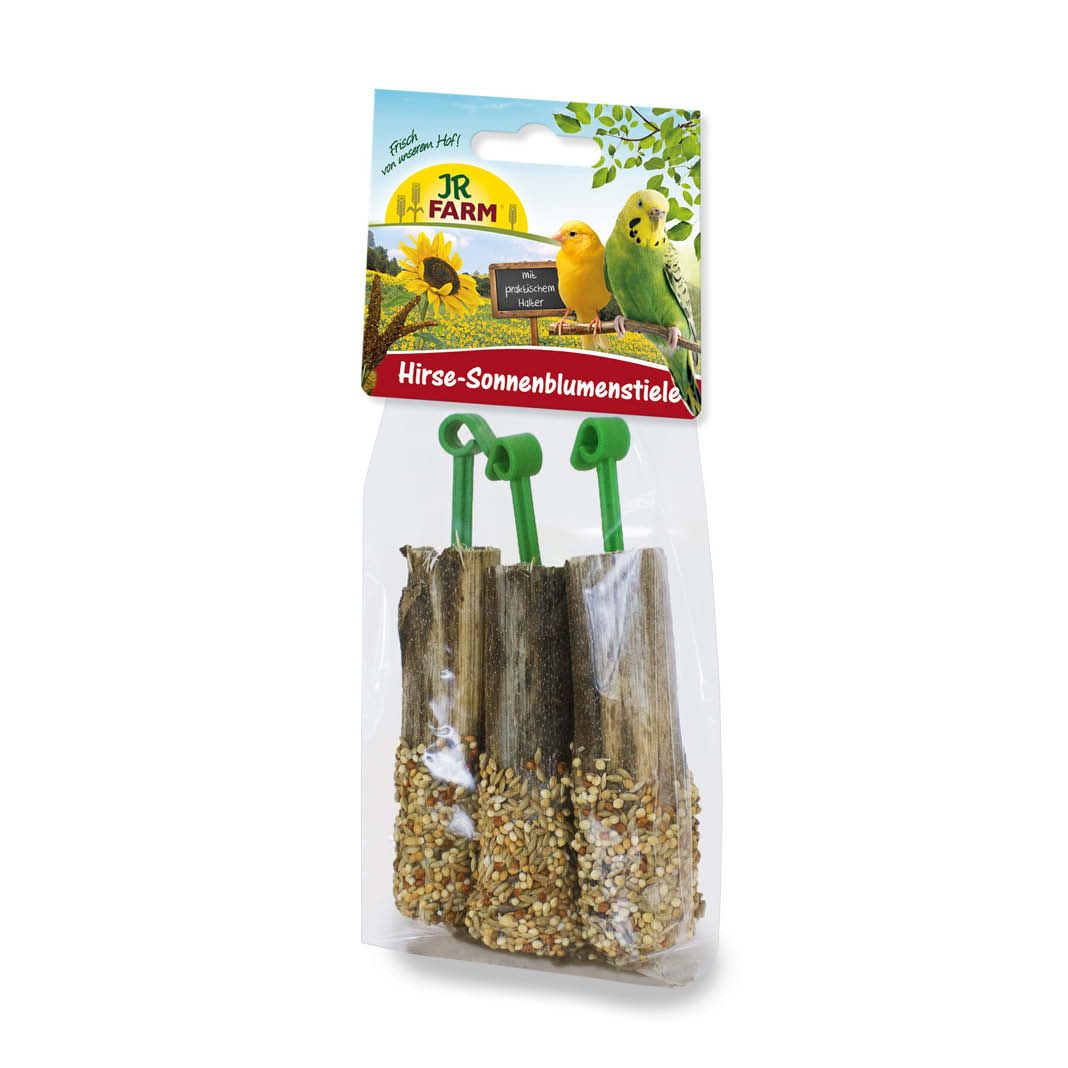 JR Birds Hirse-Sonnenblumenstiele | 20 g
