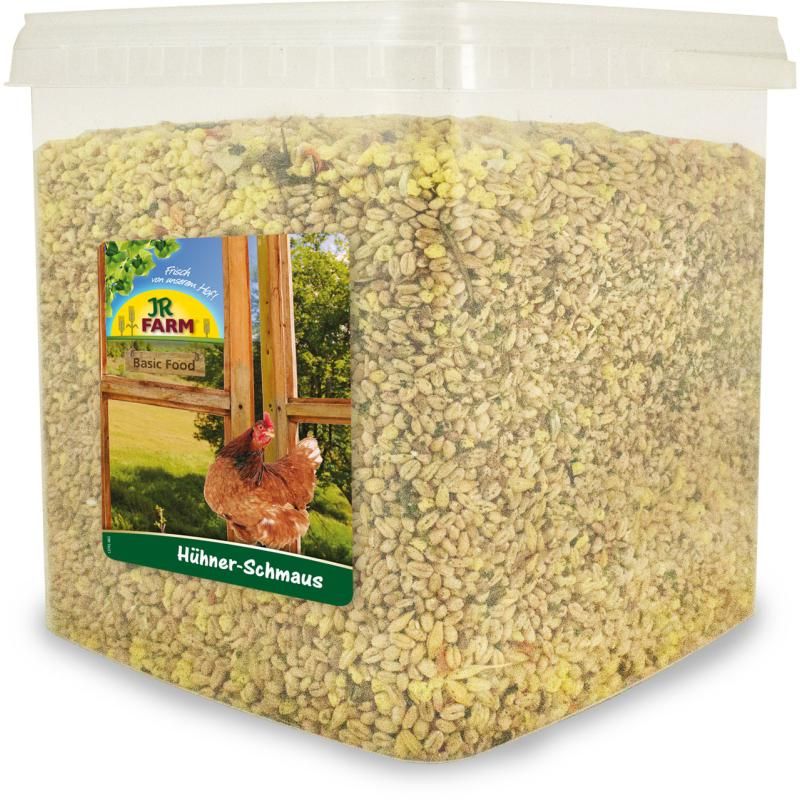 JR Garden Hühner-Schmaus 5 l Eimer | 2 x 3,5 kg