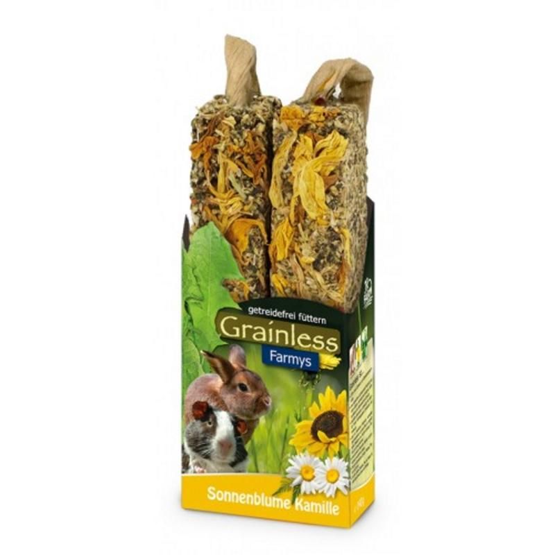 JR Farm Farmy's Grainless Sonnenblume - Kamille | 8 x 140 g