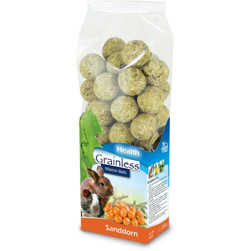 JR Farm Grainless Health Vitamin-Balls Sanddorn | 7 x 150 g