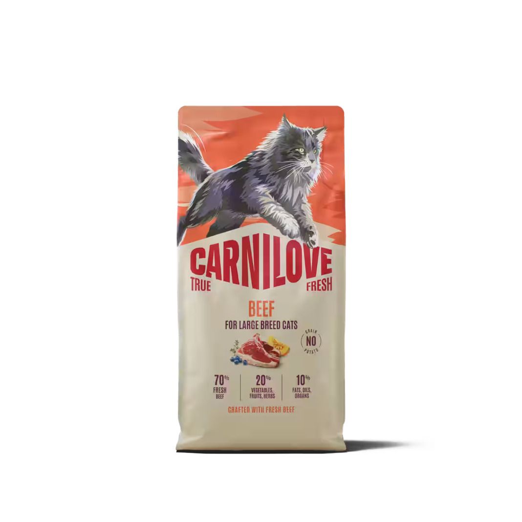 Carnilove Cat True Fresh - Adult - Rind | 2 x 6 kg