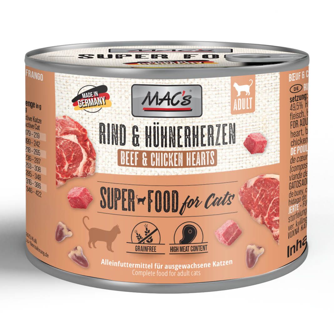 MAC's - Cat - Ente, Kaninchen & Rind | 12 x 200 g