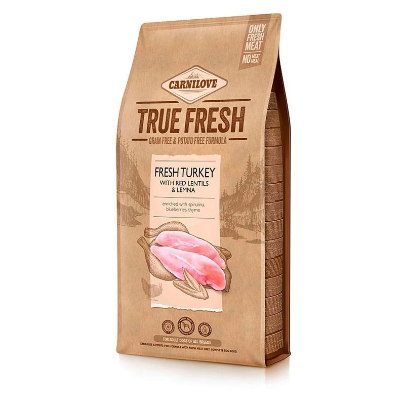 Carnilove Dog True Fresh - Adult - Frischer Truthahn | 2 x 11,4 kg