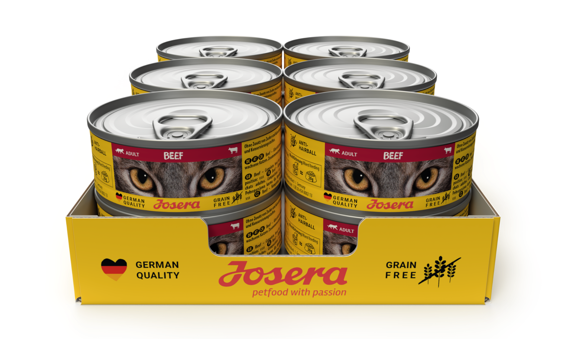 Josera Nassfutter Beef | 6 x 200 g