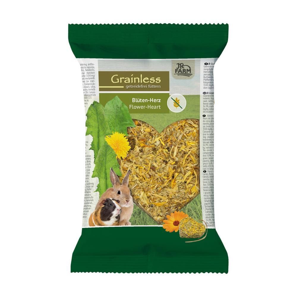JR Farm Grainless Nagersnack 90 g Blütenherz - Image 3