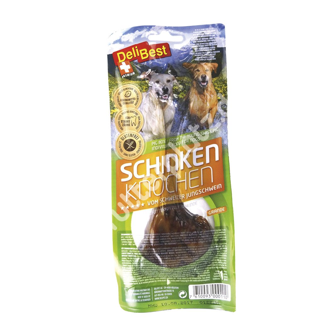 DeliBest Premium - Schinkenknochen - groß | 1 Stück