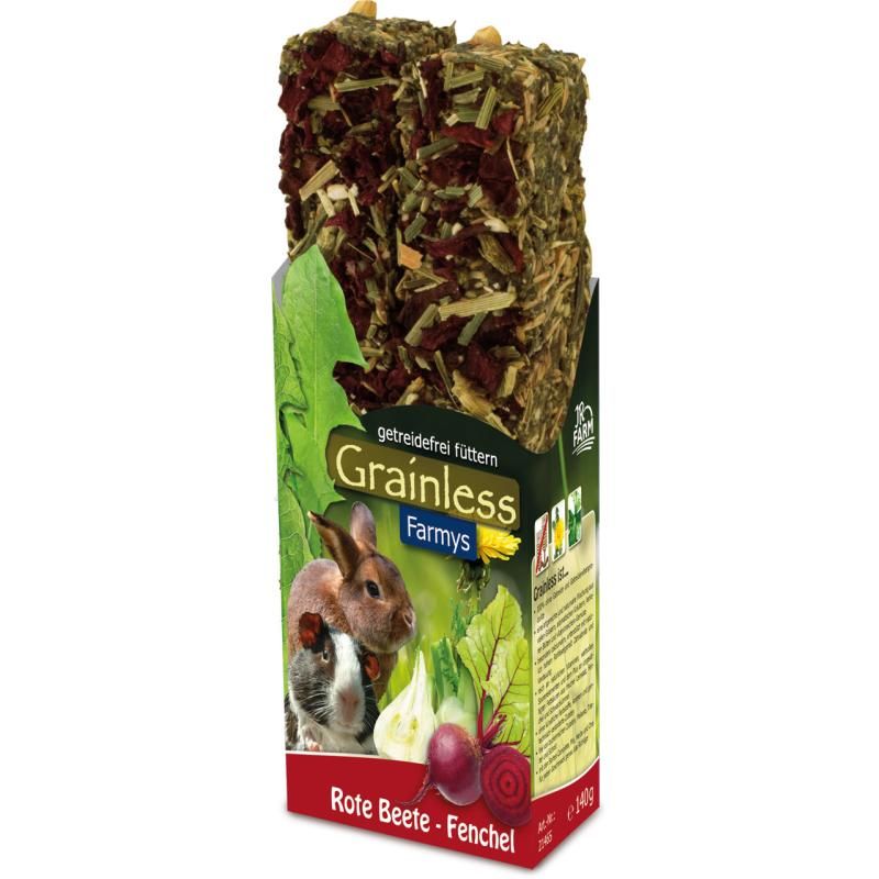 JR Farm Grainless Farmys Rote Beete-Fenchel | 8 x 140 g