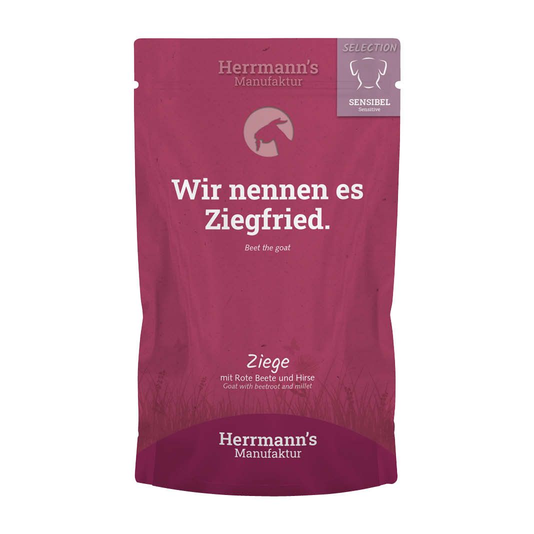 Herrmanns Selection - Sensible - Bio Huhn mit Karotte und Reis | 6 x 800 g