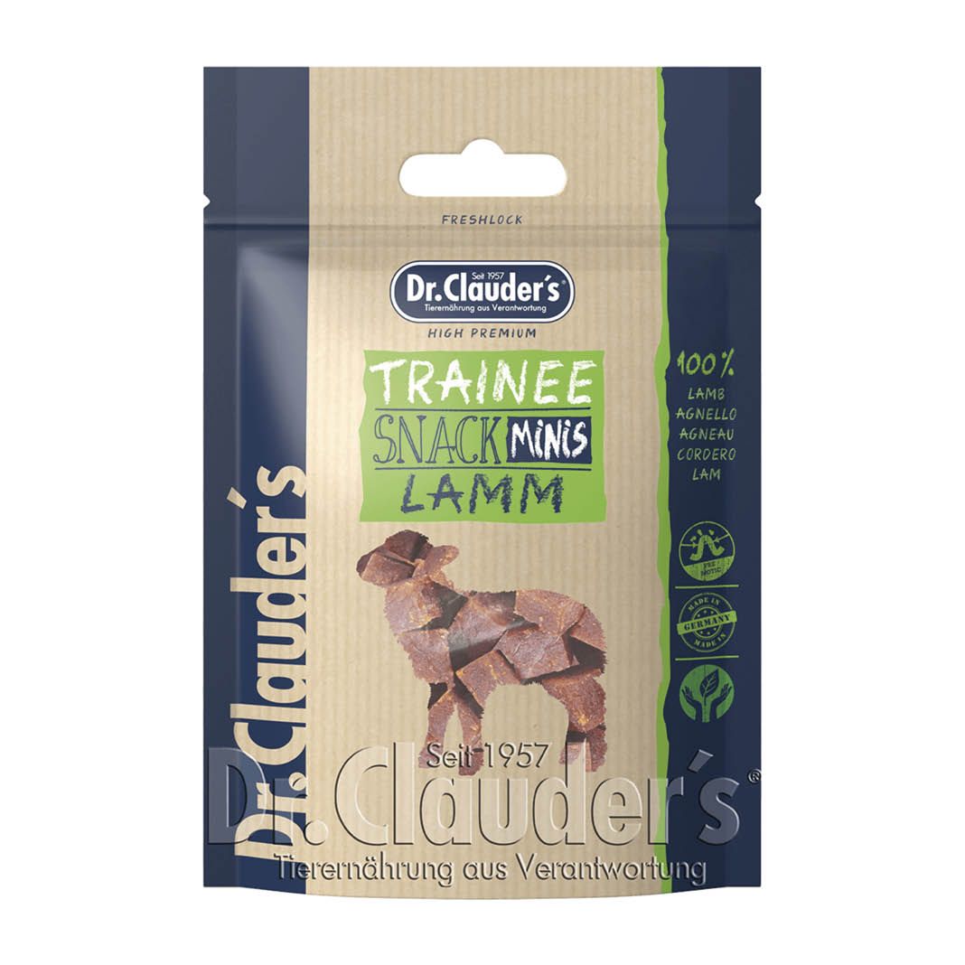 Dr. Clauder's Mini Trainee Snack Lamm | 10 x 50 g