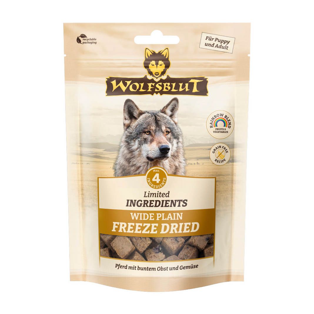 Wolfsblut Limited Ingredients Freeze Dried - Wide Plain | 7 x 70 g