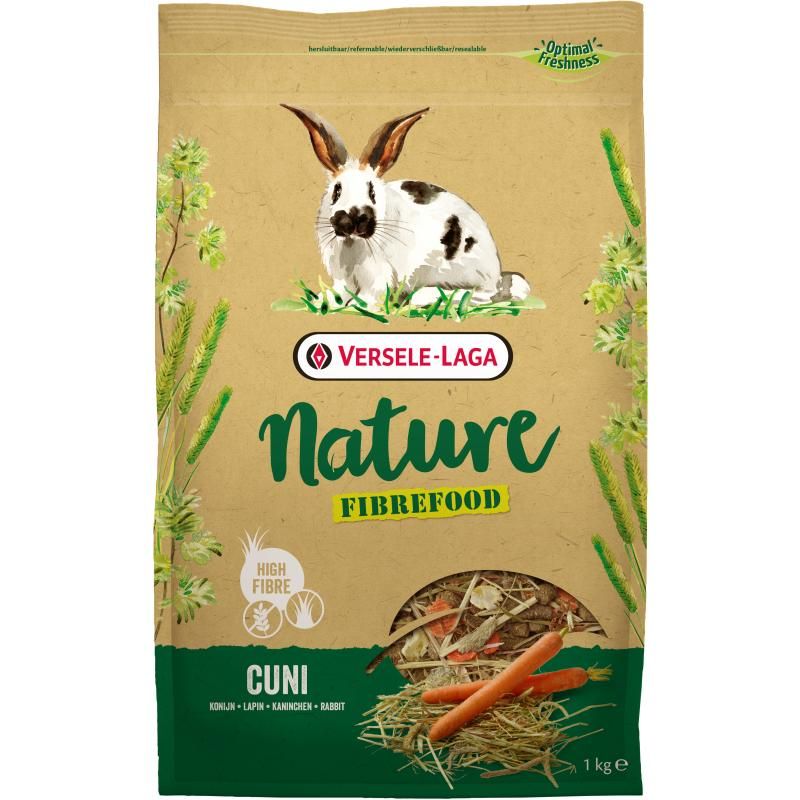 Versele Laga Nature Fibrefood Cuni - für Kaninchen | 1 kg