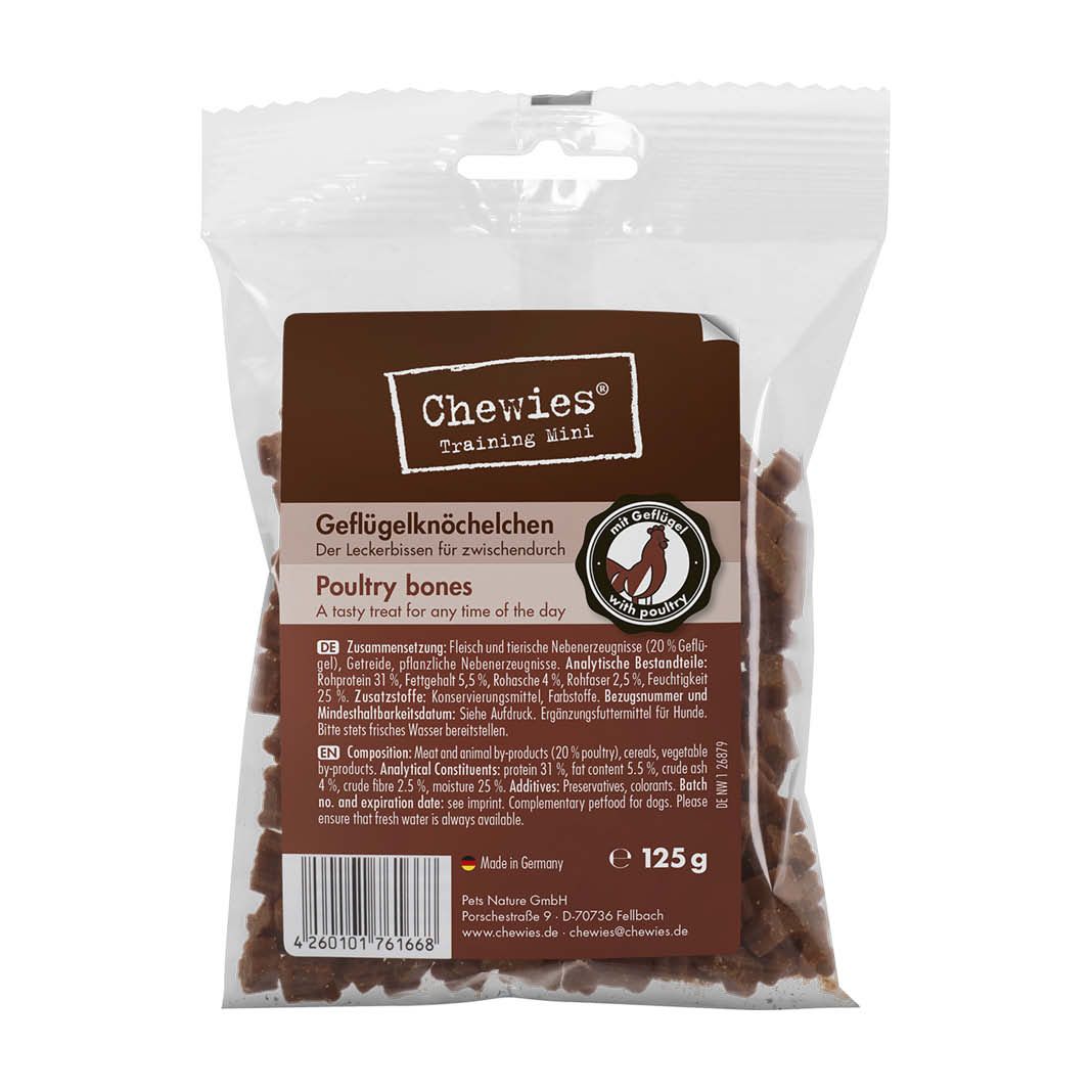 Chewies Mini Geflügelknöchelchen | 125 g