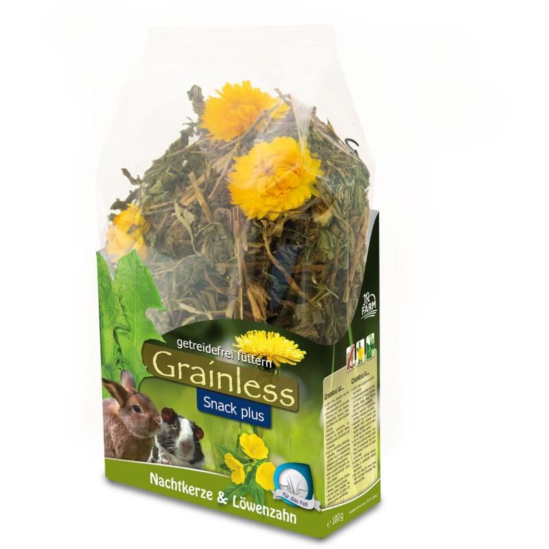 JR Farm Grainless Plus Nachtkerze & Löwenzahn | 4 x 100 g