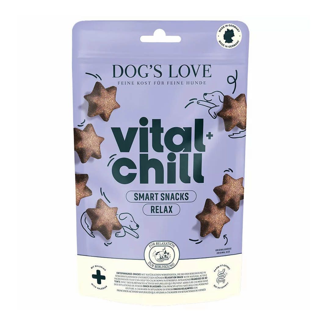 DOG'S LOVE Smart Snacks Vital+ Chill | 6 x 150 g