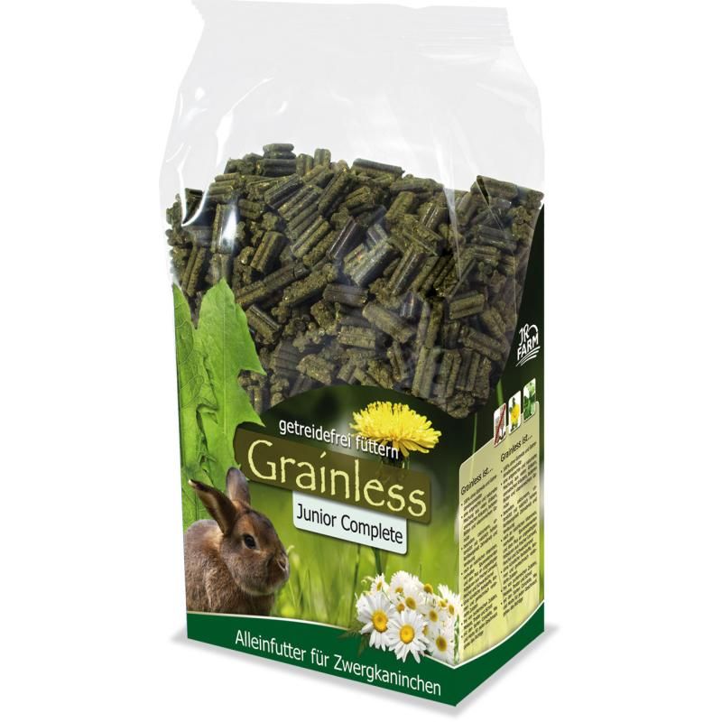 JR Farm Grainless Complete Junior Zwergkaninchen | 1000 g