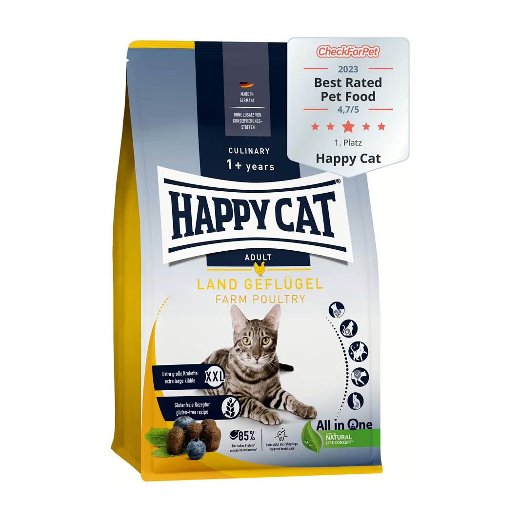 Happy Cat Culinary Adult Land Geflügel | 6 x 300 g
