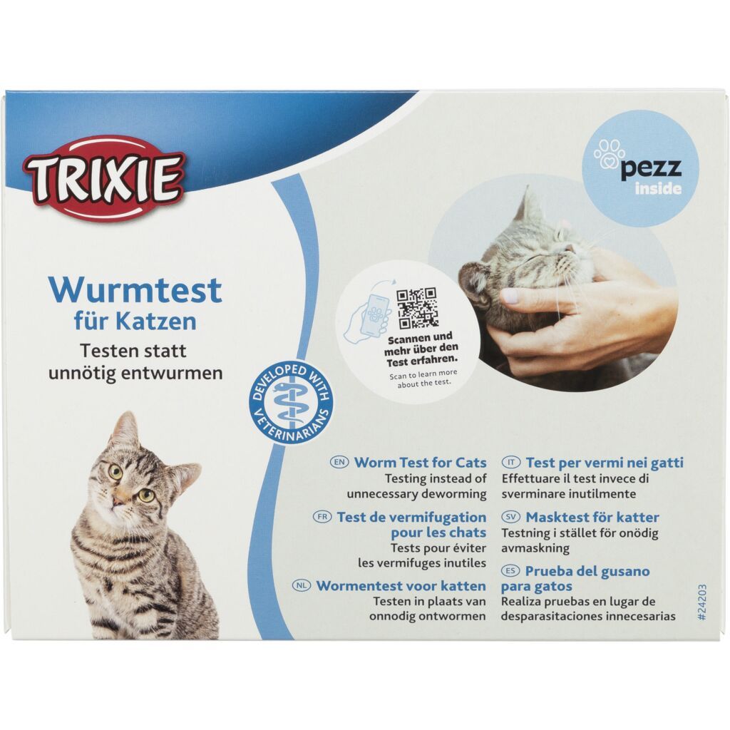 TRIXIE Wurmtest für Katzen