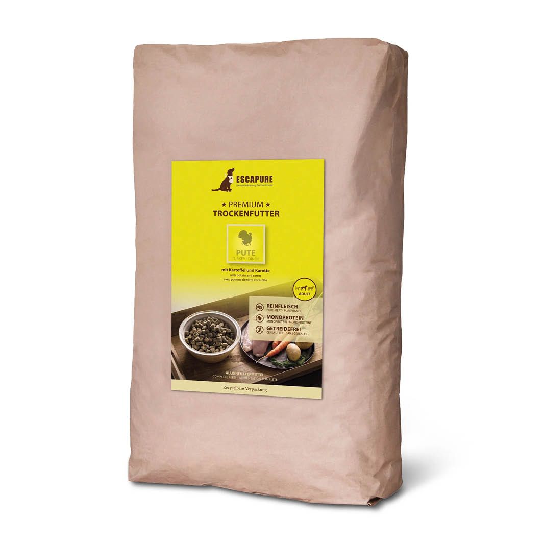 Escapure Trockenfutter Pute | 12 kg