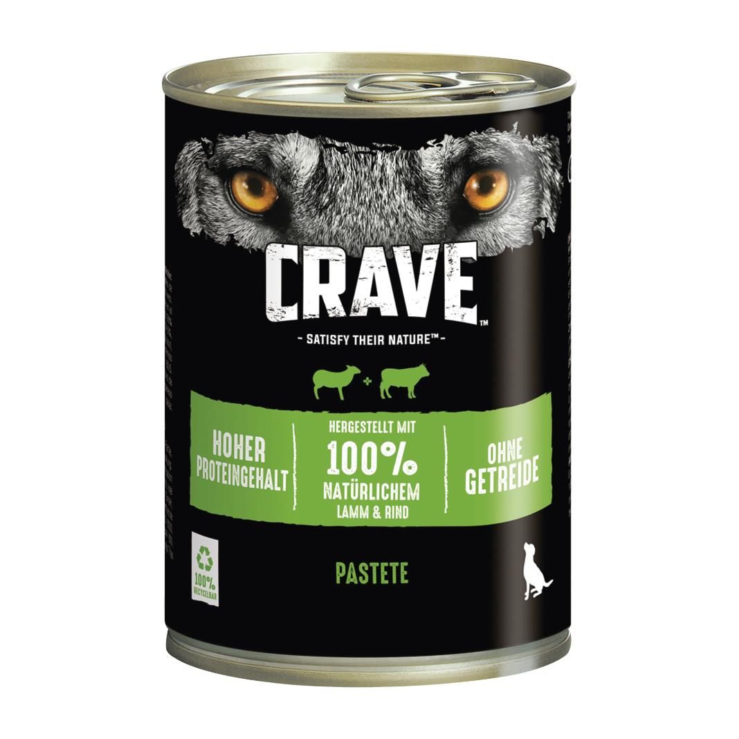 CRAVE™ Hund Schale Pastete mit Huhn und Truthahn | 14 x 150 g