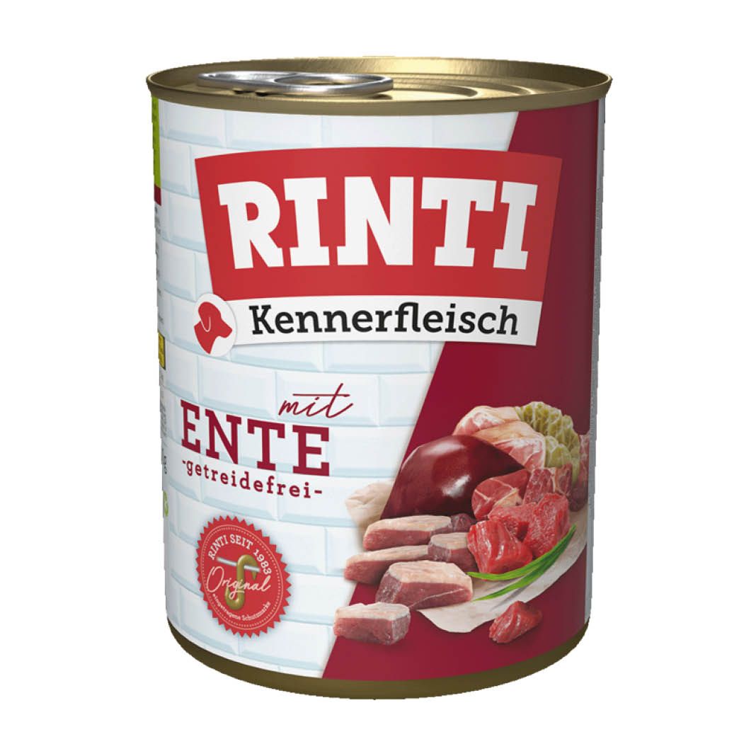 Rinti Kennerfleisch Ente | 12 x 800 g