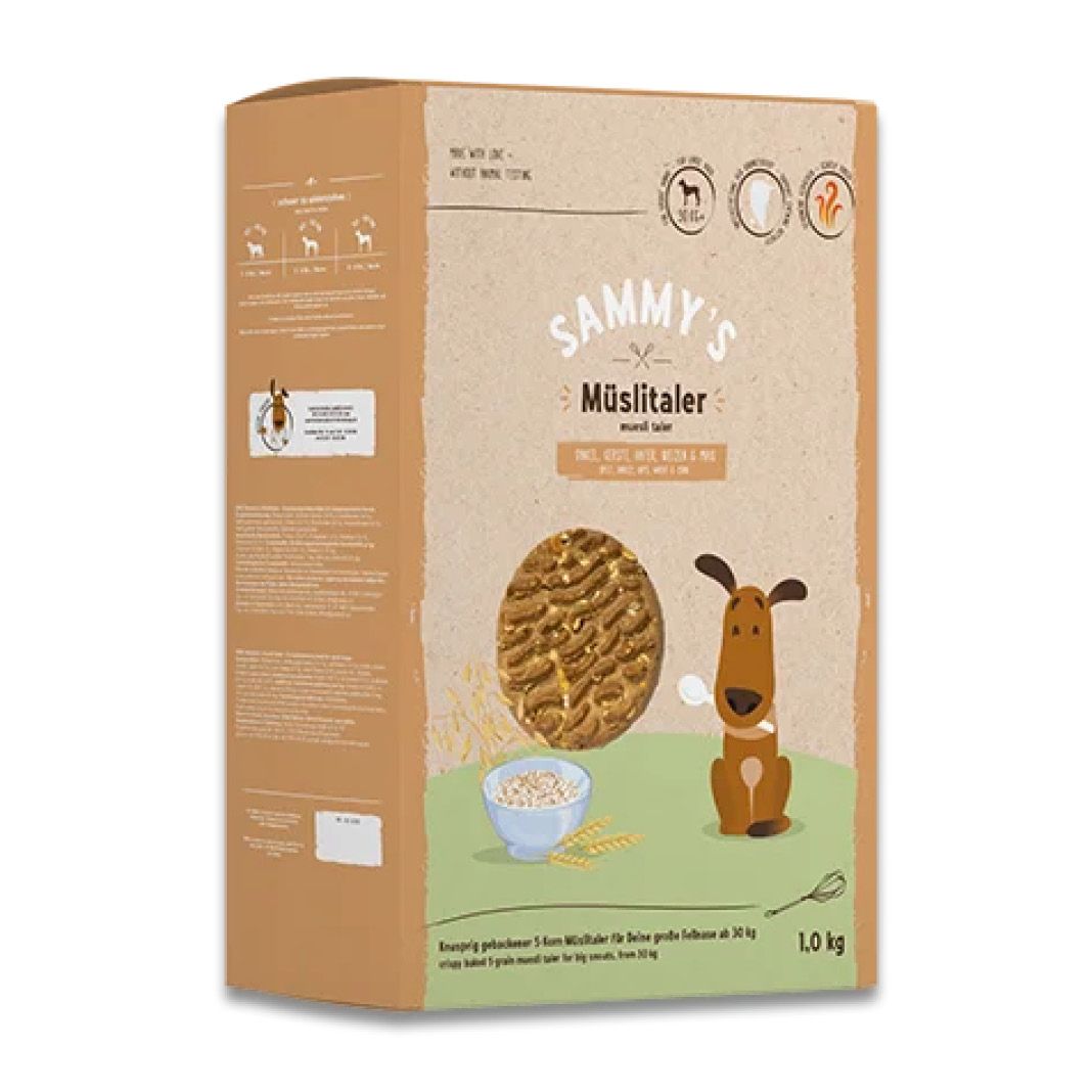 Sammy´s Müslitaler | 4 x 1 kg