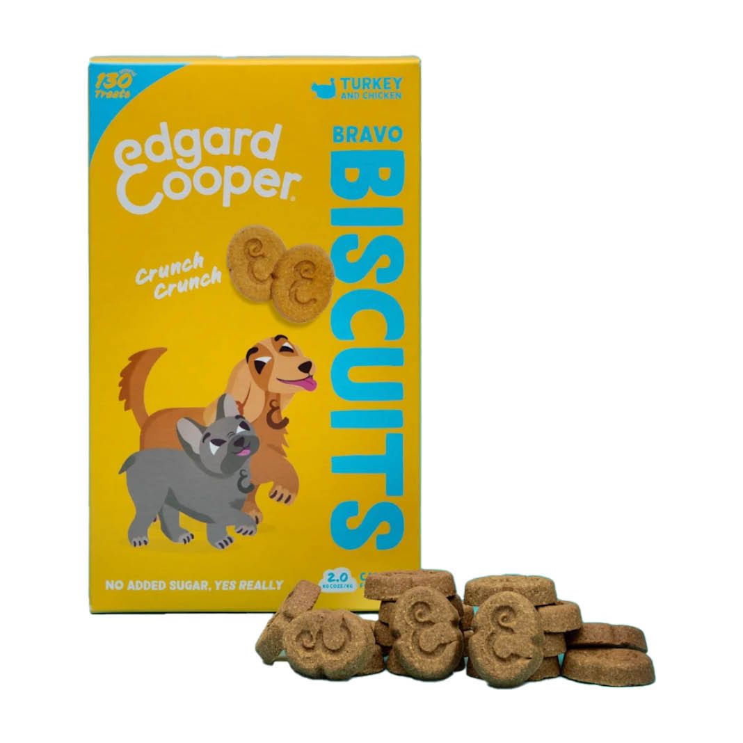 Edgard & Cooper Biscuits Truthahn und Huhn | 7 x 400 g