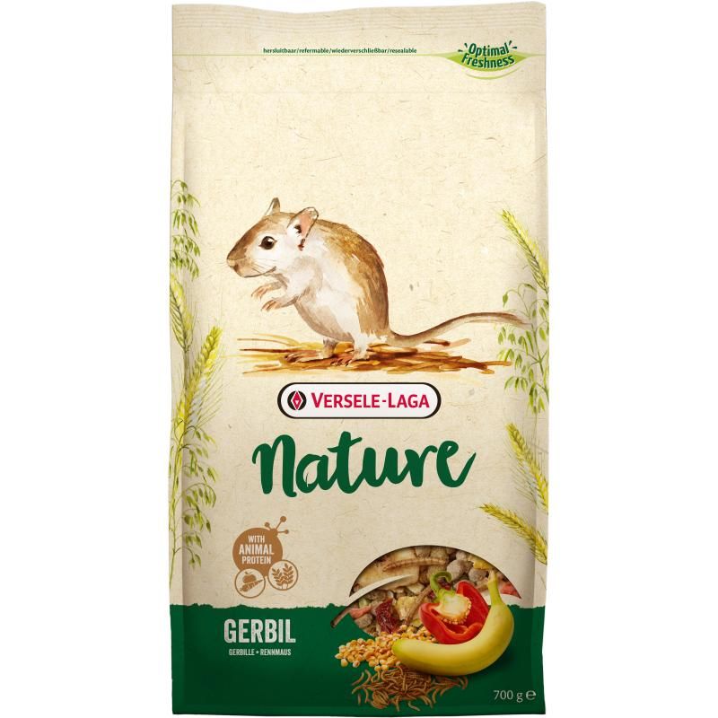 Versele Laga Nature Gerbil - für Rennmäuse | 5 x 700 g