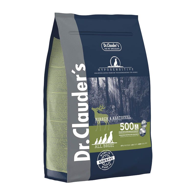 Dr. Clauder's Hyposensitive Hirsch & Kartoffel All breed | 3,5 kg
