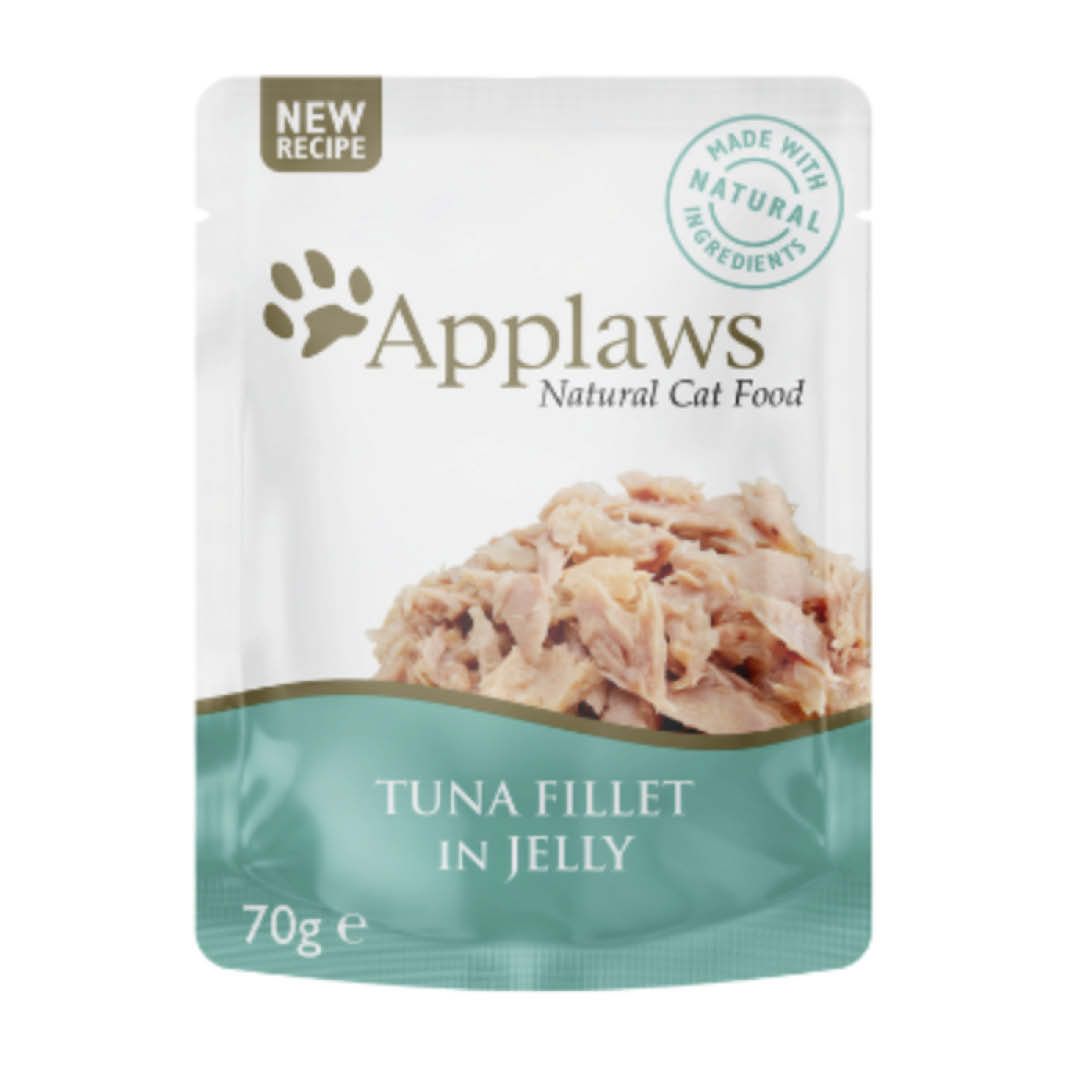 Applaws Pouch Thunfischfilet in Gelee | 16 x 70 g