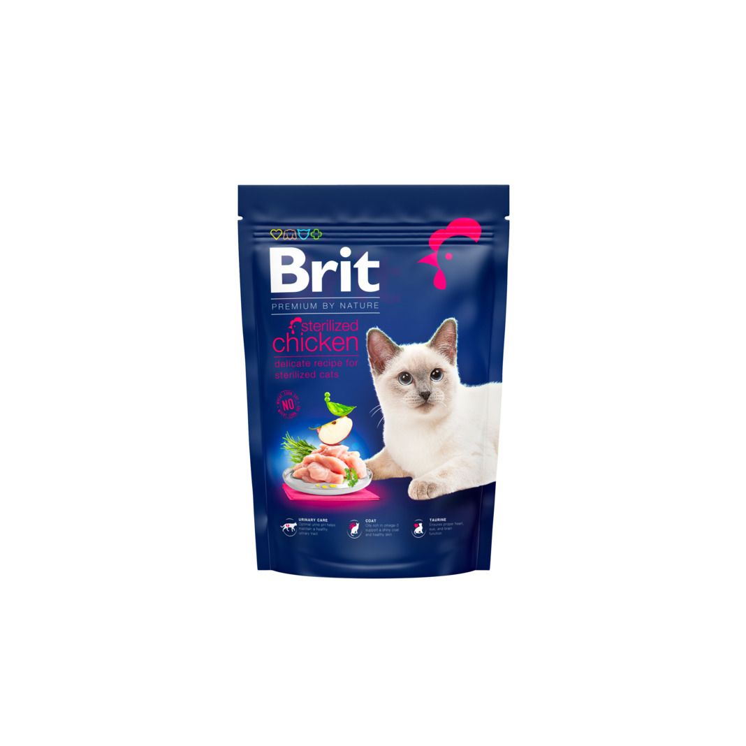 Brit Premium by Nature Cat Sterilisiert Huhn