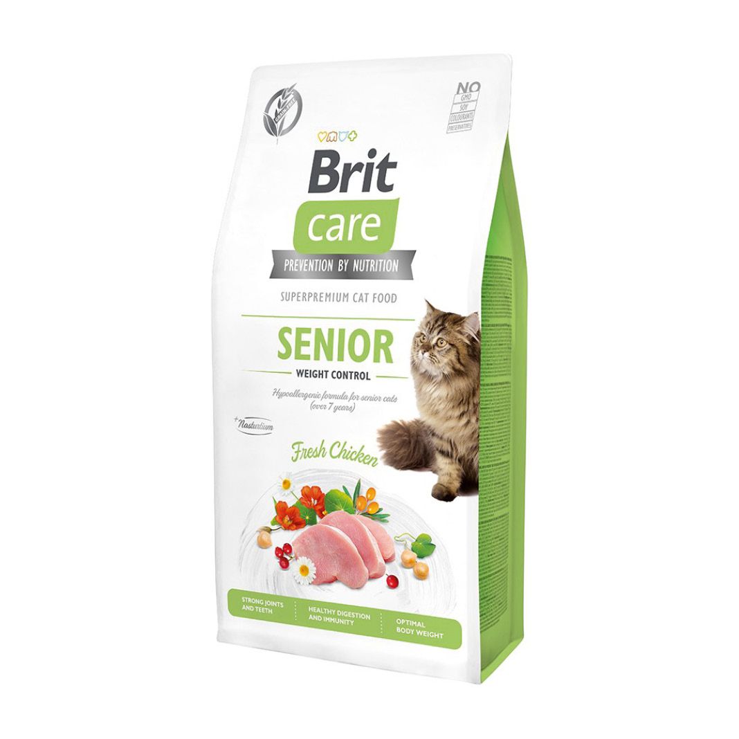 Brit Care - Cat - Getreidefrei - Senior - Gewichtskontrolle | 7 kg