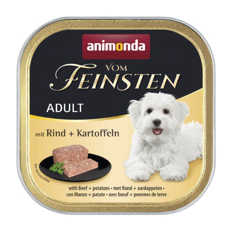 animonda Vom Feinsten - Schale - Adult - mit Geflügel + Kalb | 22 x 150 g